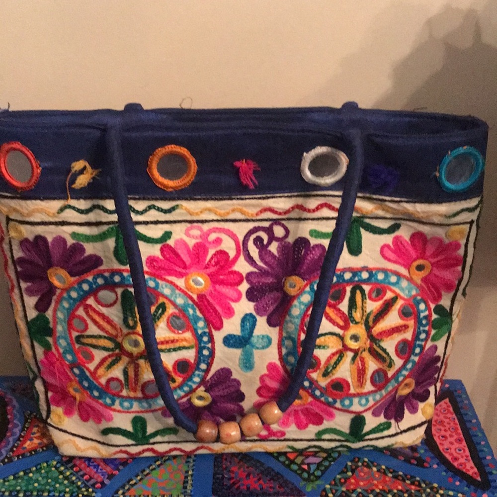 Boho Tote Bag - Picture 5 of 10